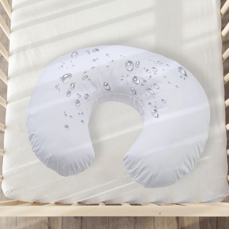 Winmany Baby Waterproof Nursing Pillow Cover Newborn Breastfeeding Pillowcase Soft Replaceable Slipcover for Boys and Girls - Image 4